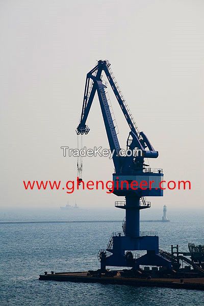 GHE ship unloader for jetty or port