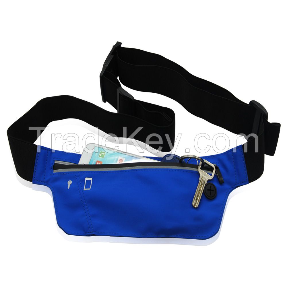 spring go hiking soft confortable water resistant running belt waist bag