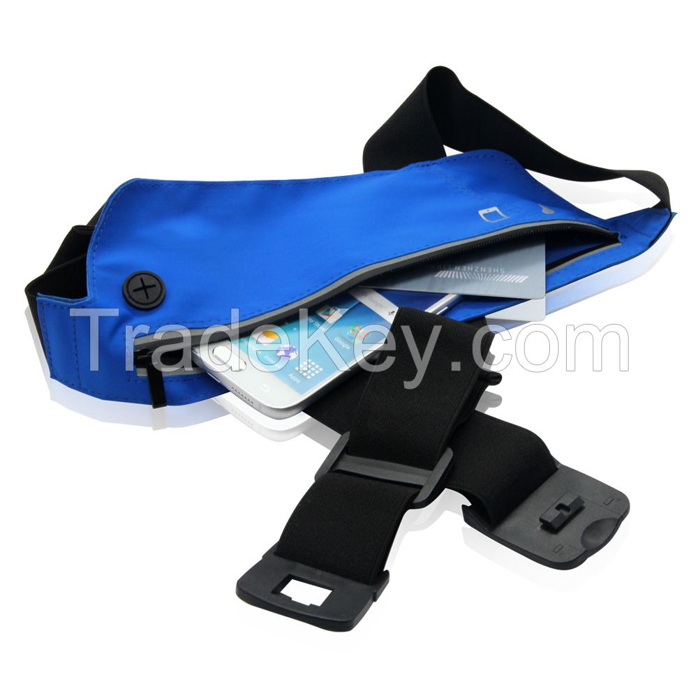 spring go hiking soft confortable water resistant running belt waist bag