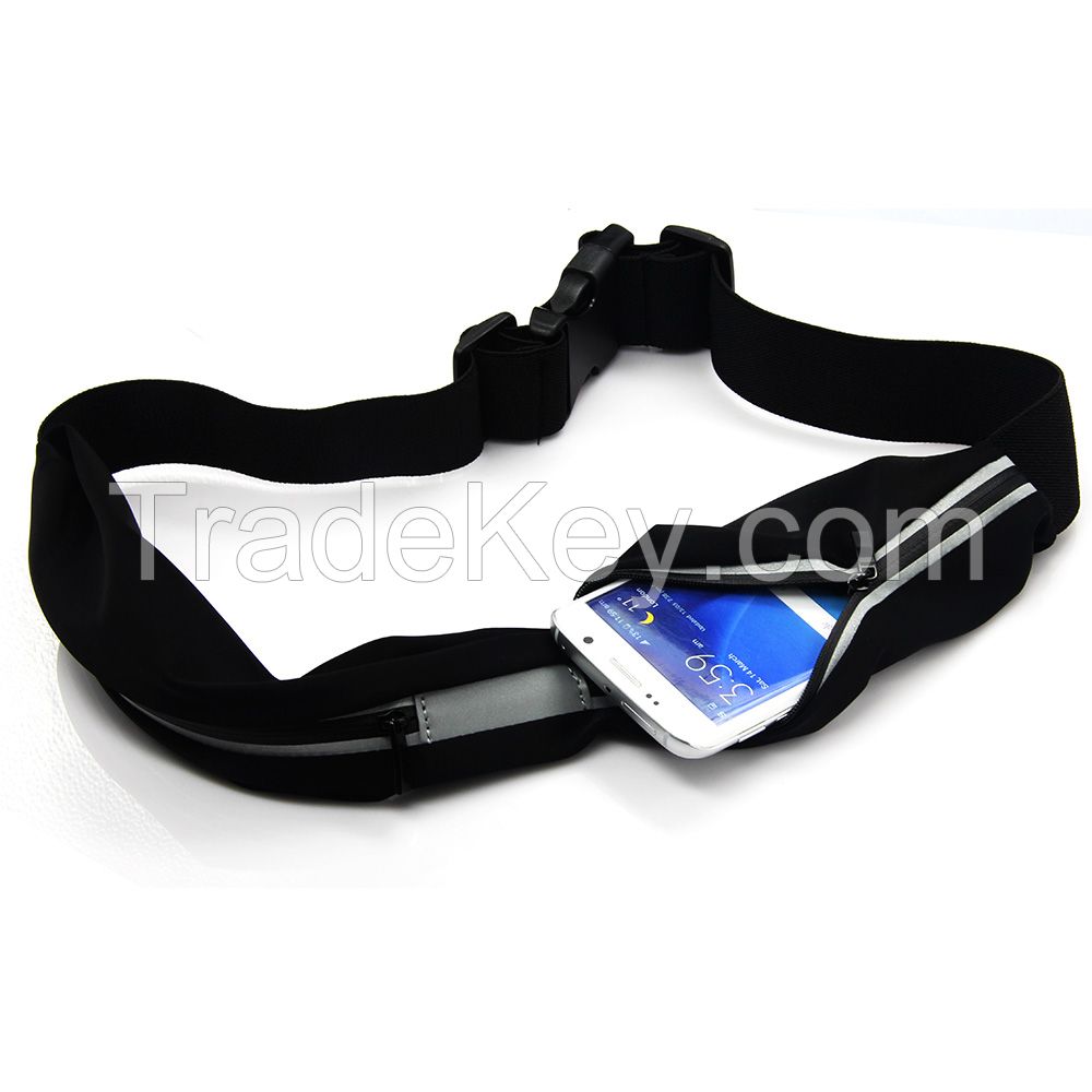 factory wholesales water resistant running belt waist bag