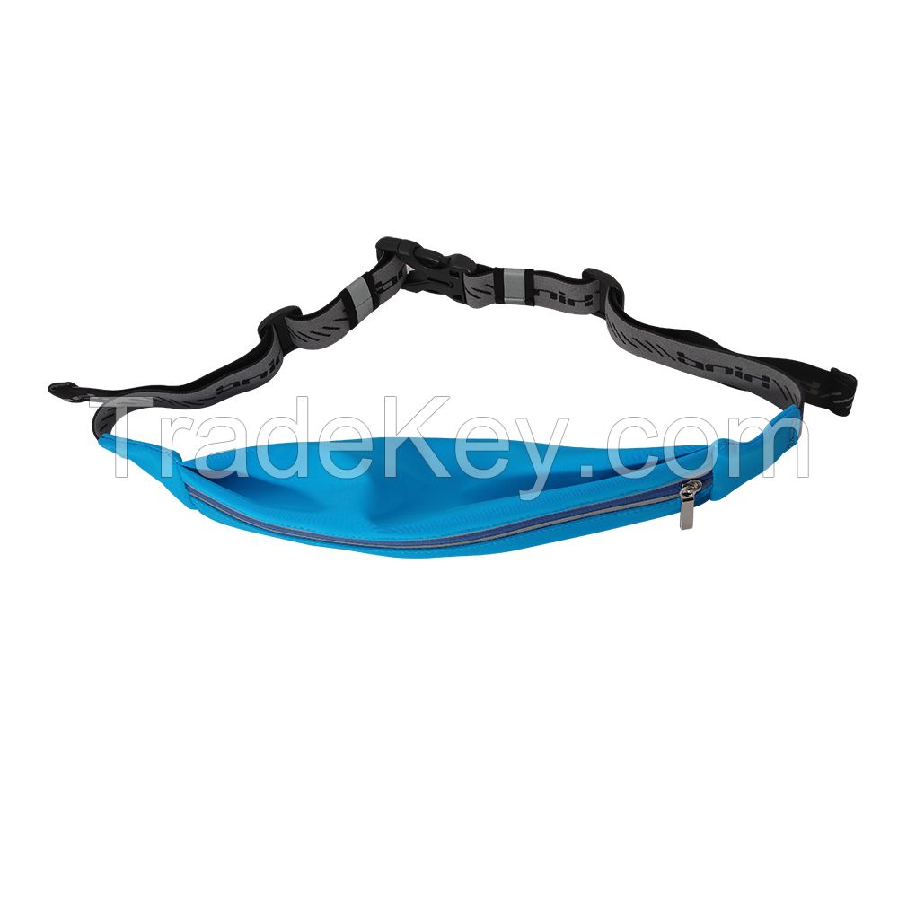 neoprene material water resistant running belt waist bag