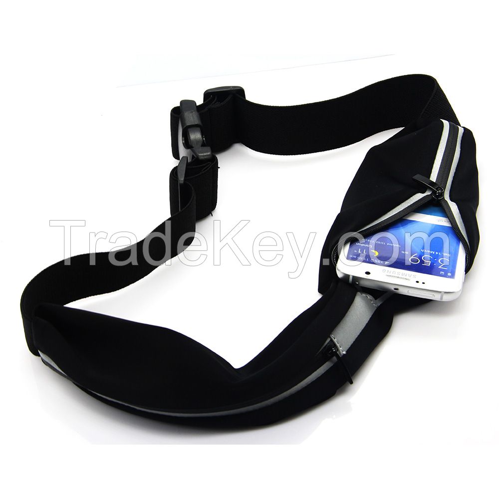 factory wholesales water resistant running belt waist bag