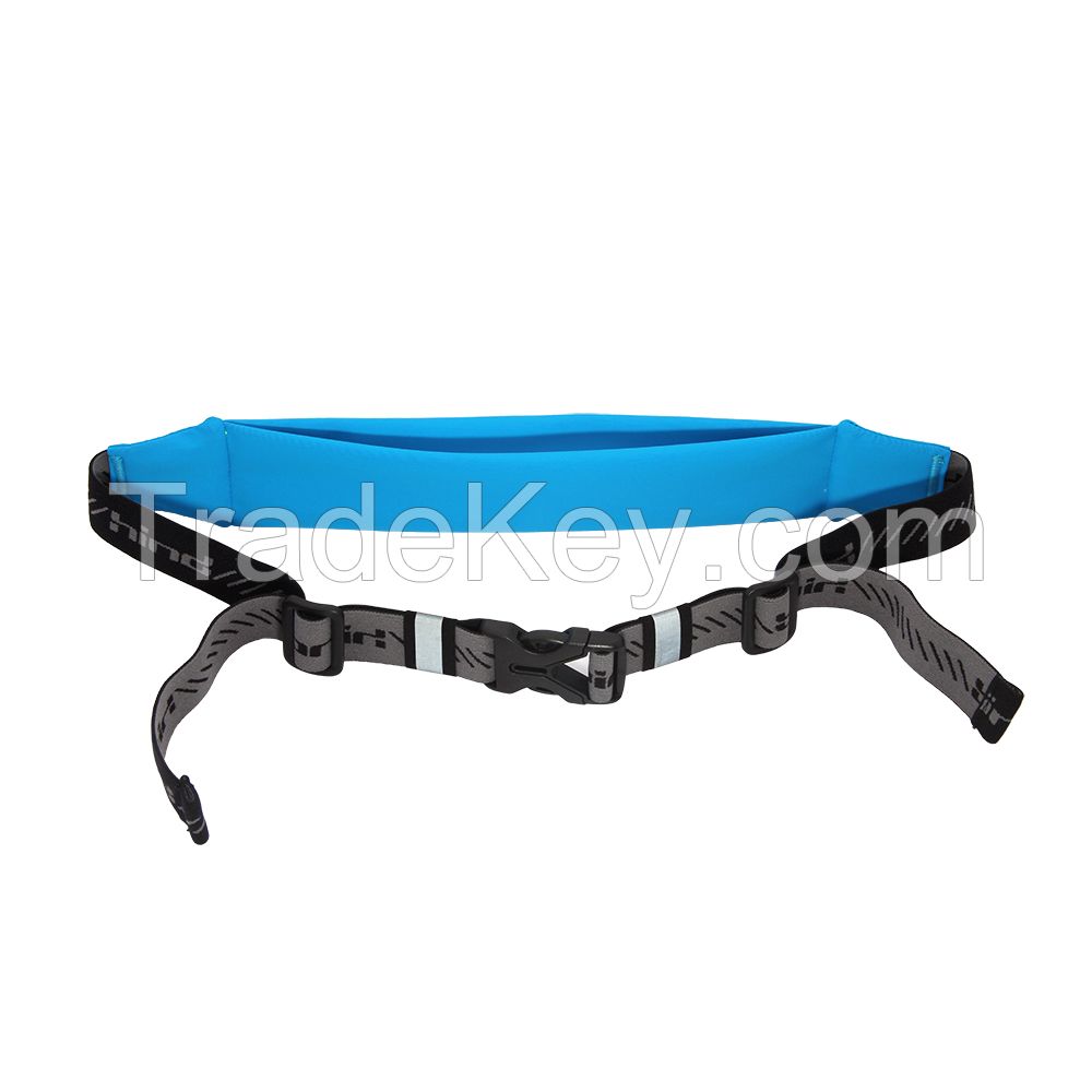 neoprene material water resistant running belt waist bag