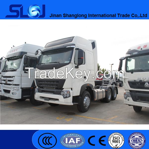 Sino trucks howo 6x4 tractor head truck with good price