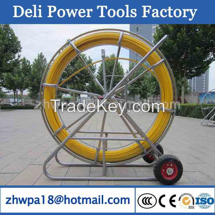 Duct rodder For conduct and clean of the underground cable installatio