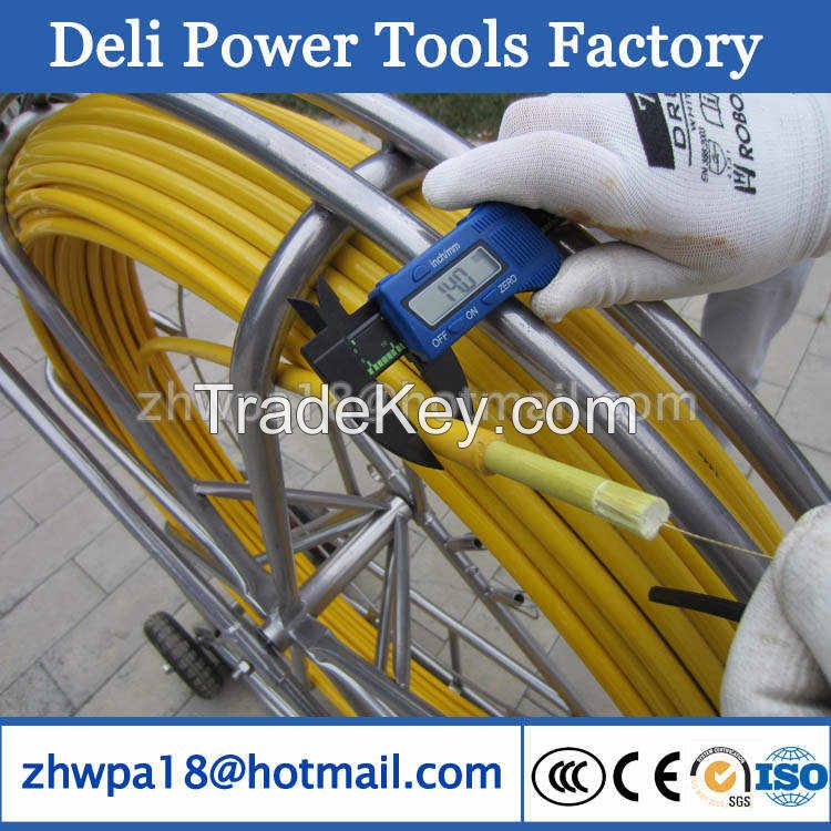 Duct rodder For conduct and clean of the underground cable installatio