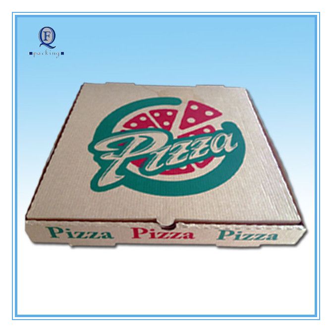 Custom eco-friendly color pizza box/excellent printed pizza box