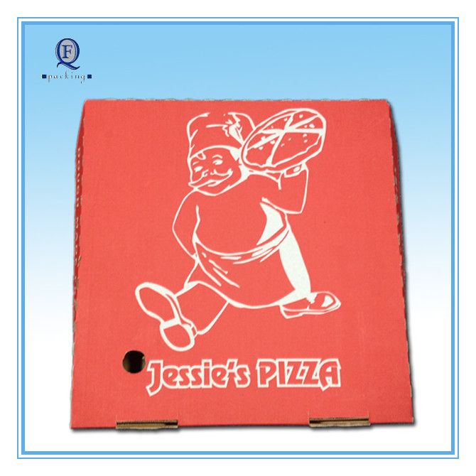 custom 6-18''eco-friendly pizza box/recycle material pizza box from Ch