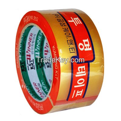 BOPP Adhesive Packing Rubber Tape Made In Korea