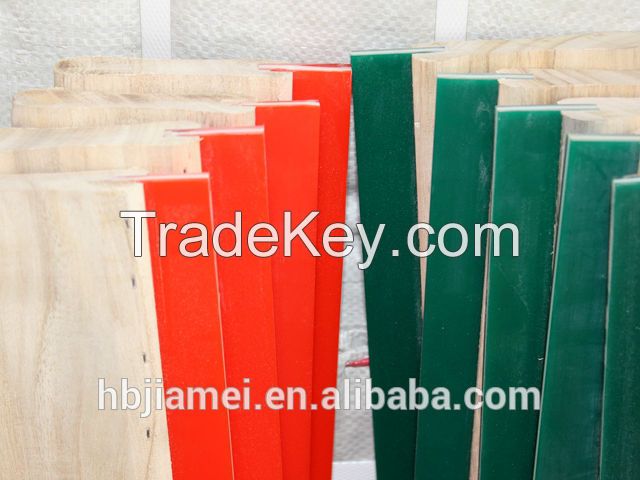 customer's size double bevel pu squeegee blades/squeegee for silk screen printing