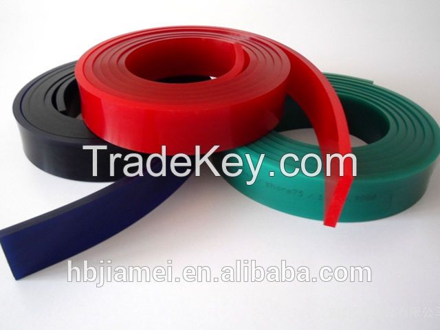 50X9mm rubber squeegee blades aluminum handle for Graphic printing