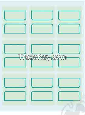 FAME M3203  folded self-adhesive labels with film protection