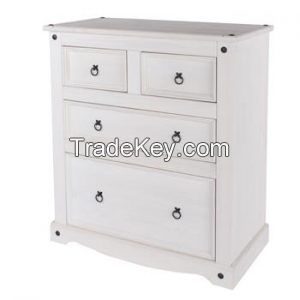 White painted corona wardrobe/cabinet