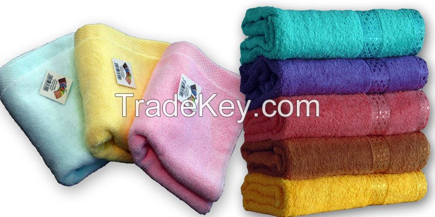 COTTON PLAIN DYED DOBBY TOWEL