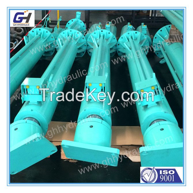 telescopic hydraulic cylinder