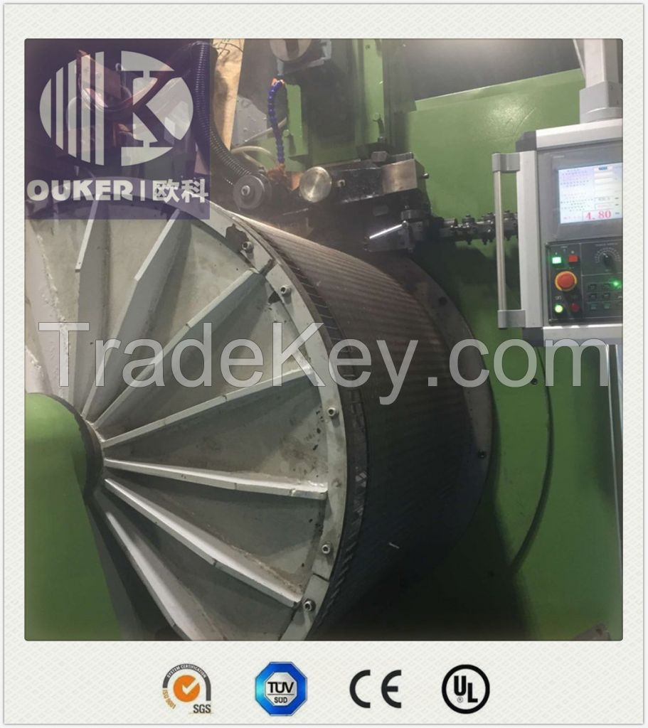 Big diameter range wedge wire screen welding machine