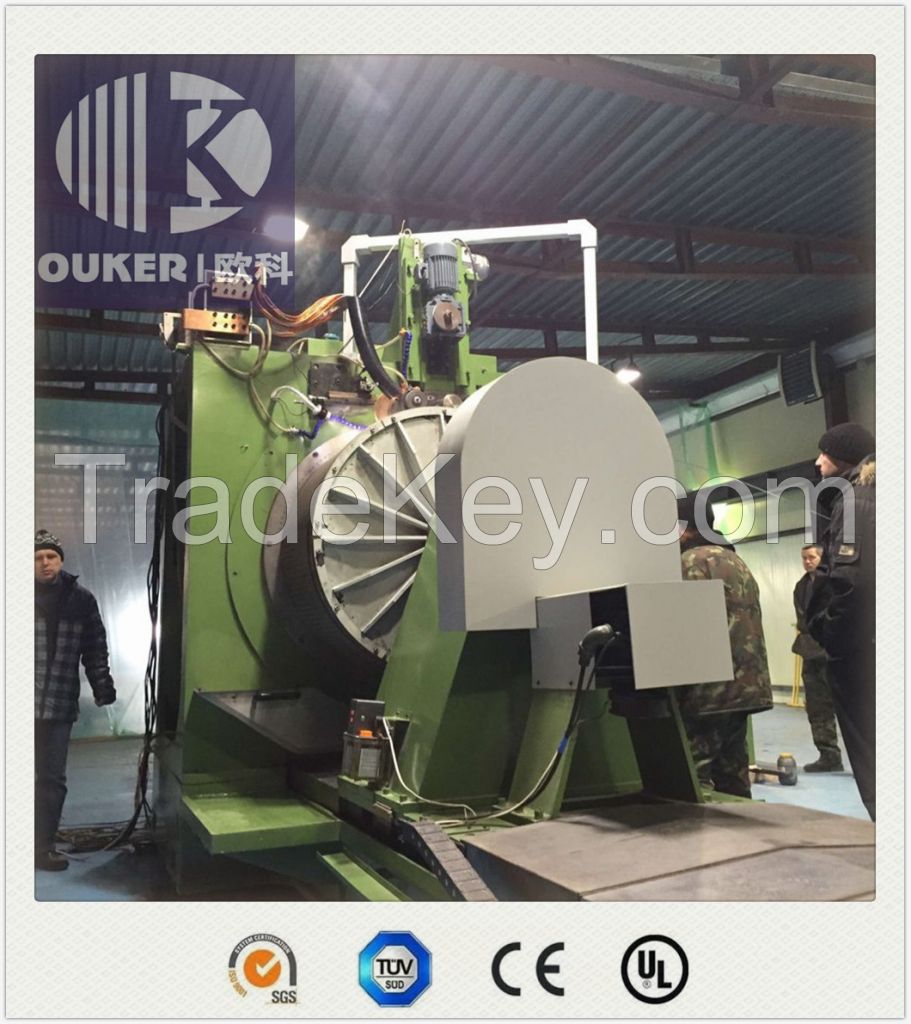 Big diameter range wedge wire screen welding machine