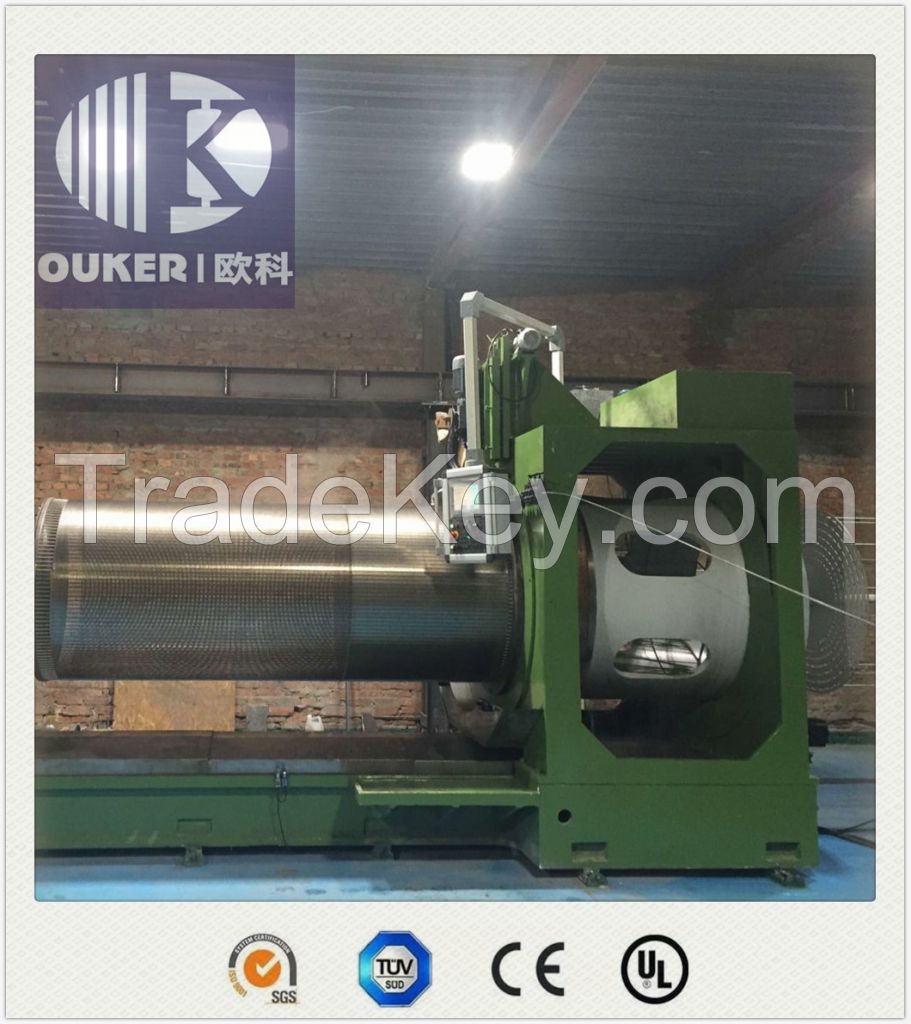 Big diameter range wedge wire screen welding machine