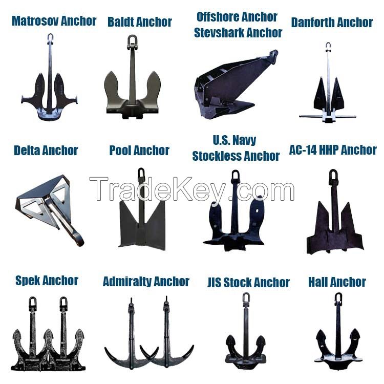 AC-14 HHP STOCKLESS MARINE ANCHOR