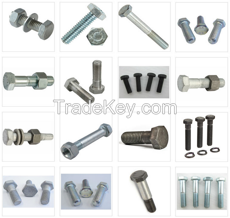 high strength hex bolt DIN931 DIN933