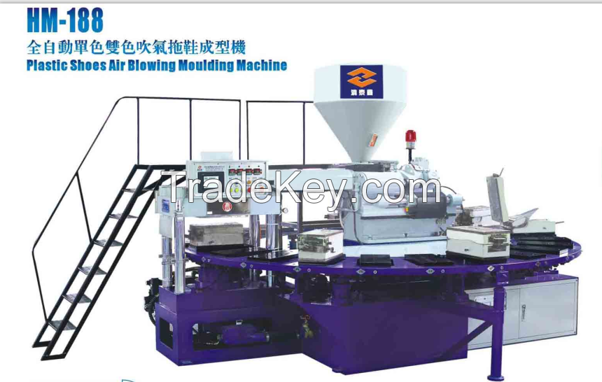 automatic rotary double color pvc slippers machine prices 