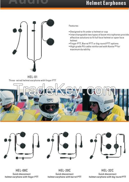 Helmet Earphones