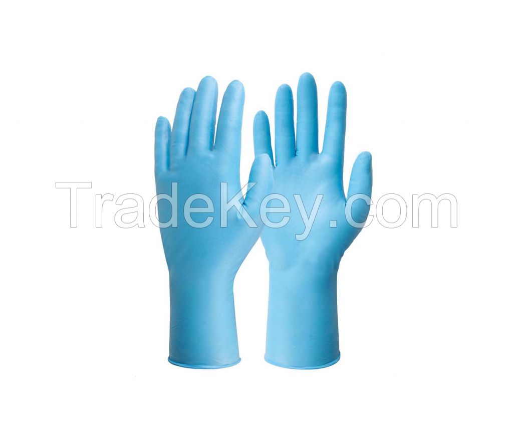 Powder Free Nitrile Examination Glove, 3.8g