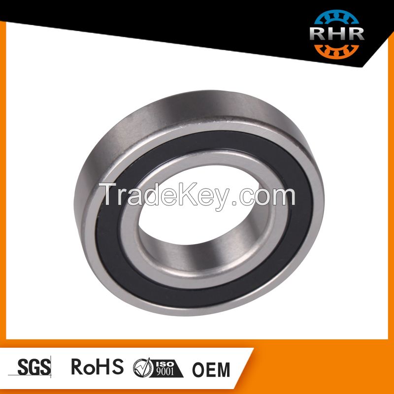 rubber seal bearing 6201-2RS deep groove ball bearing