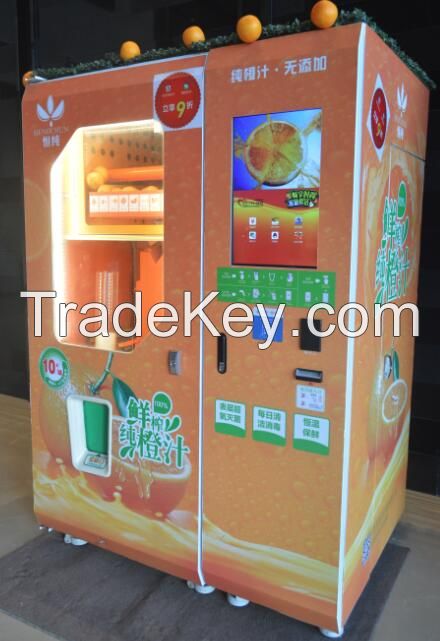 Fresh Orange Juice Vending Machine