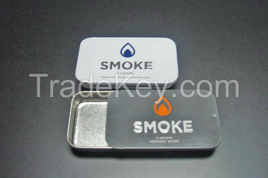 Metal packaging, custom packaging, retail packaging