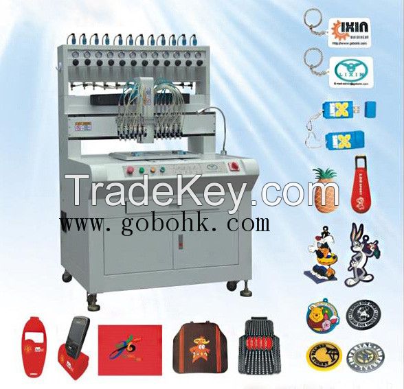 Automatic Rubber Injection Moulding Machine for Keychain LX-P800