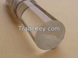 Clear acrylic round rod /plexiglass rod for light