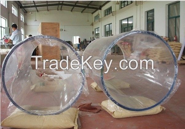 Transparent 300mm diameter acrylic tube for sale