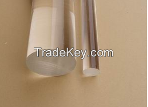 3mm to 300mm Clear acrylic round rod factory