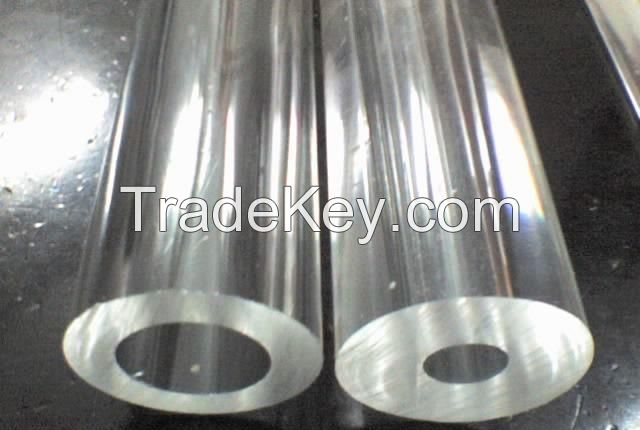 clear hollow acrylic tube