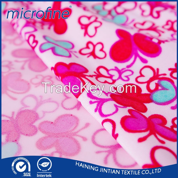 wholesale printed warp knitting fabric for swimsuit