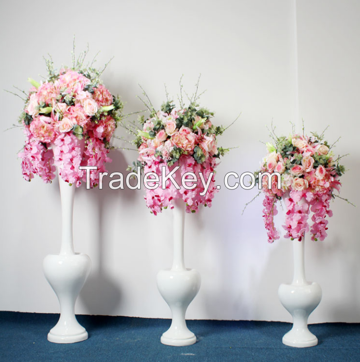 Artificial plant factory making wholesale hotel decor flower arrangement 