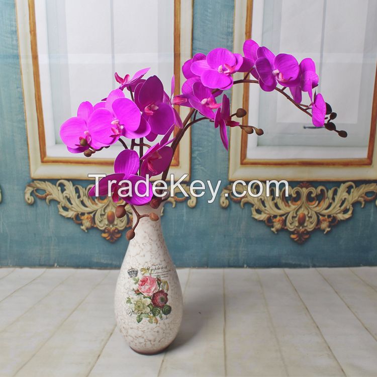 New arrival artificial plant for decor wedding phalaenopsis flower