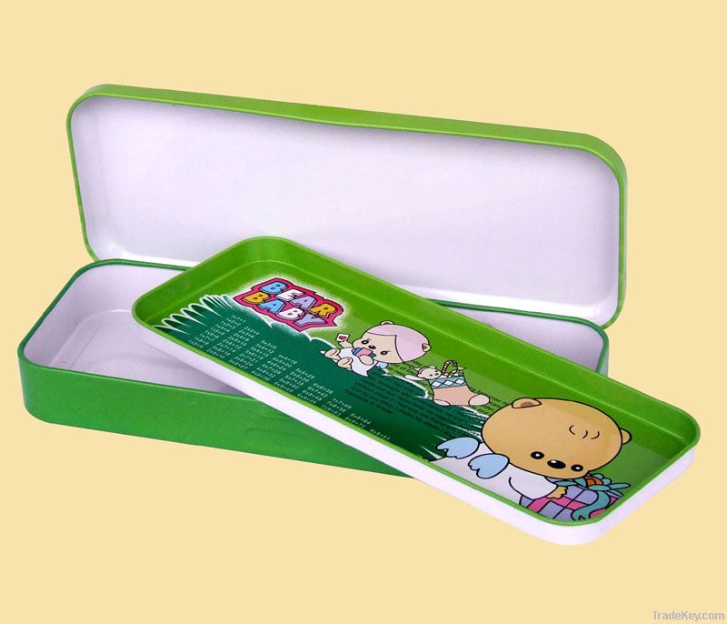 metal pen box