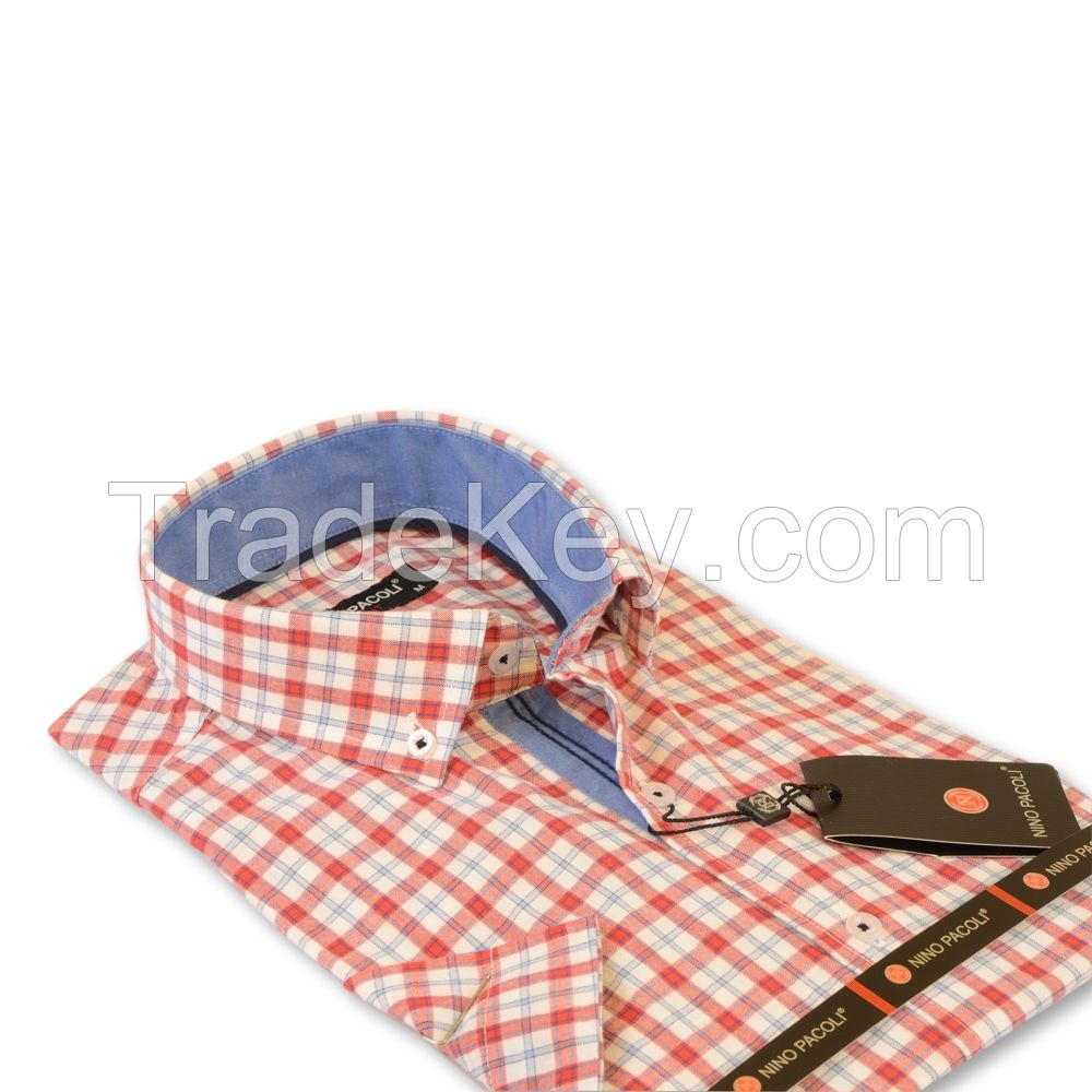 Turkey Men&#039;s Shirts - Plaid Stylish Men Shirts - Long Sleeve