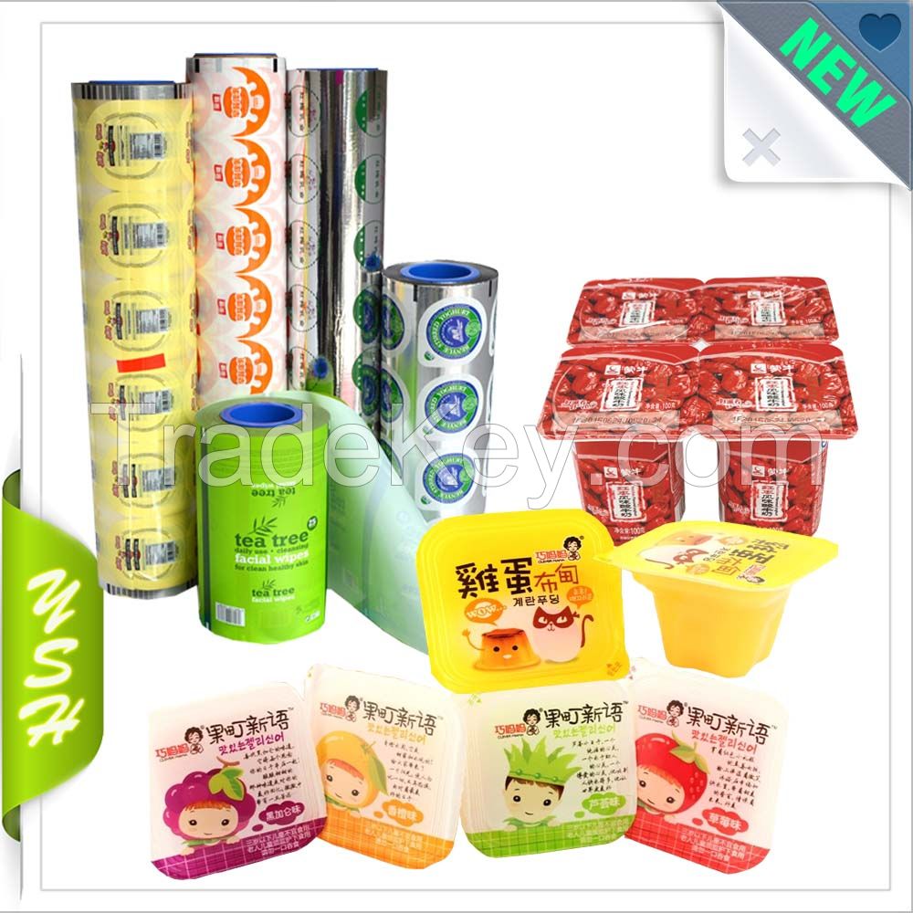 Jelly cup lid sealing auto roll