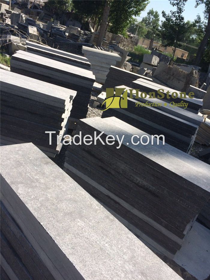 China blue limestone flamed copings