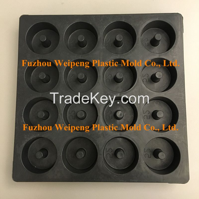 Plastic Injection Moulding Concrete Block Spacer Mold