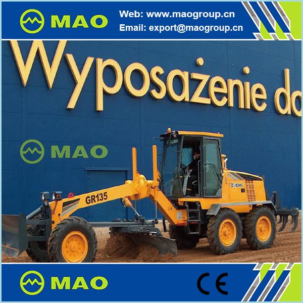 motor grader 135HP Operating weight 11200kg XCMG GR135 with good quality good price