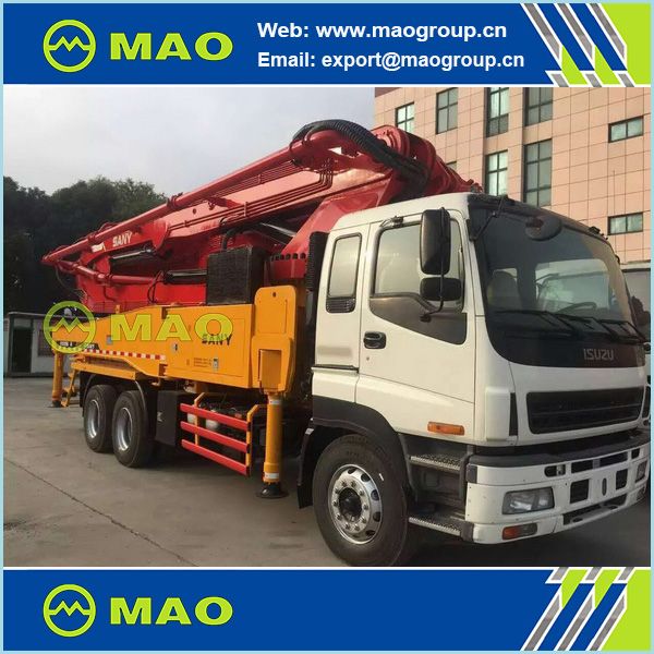 SANY used concrete pump 46M SY5313THB 