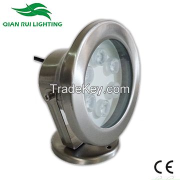 QR Waterproof IP68 LED Underwater Light 18W 1400lm&Atilde;&Acirc;&plusmn;5% hot sell New