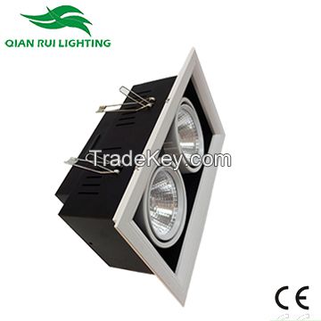 QR Led Grille Lighting New Product 2 Heads 2*7W 1100lm&Atilde;&Acirc;&plusmn;5% CRI&Atilde;&cent;&iuml;&iquest;&frac12;&Acirc;&yen;85