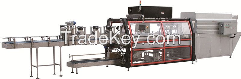 YS-ZB-6IIA Paper Pad Film Shrink Wrapping Machine for Bottles and Cans