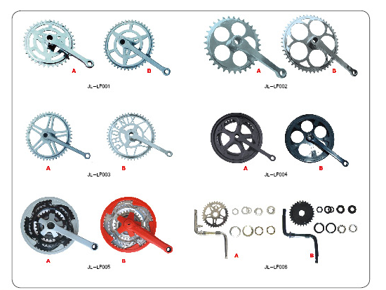 bicycle parts / crank &amp; chainwheel