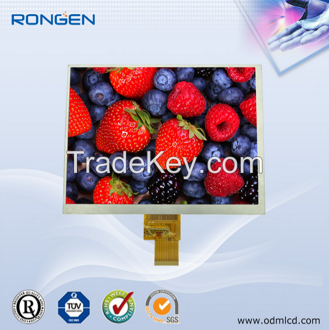 8 inch tft lcd panel 1024*768 industrial LCD monitor display